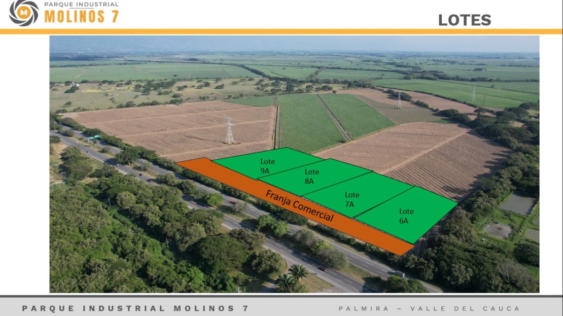 Parques Industriales vende o alquila lotes en el Parque Industrial Molinos 7