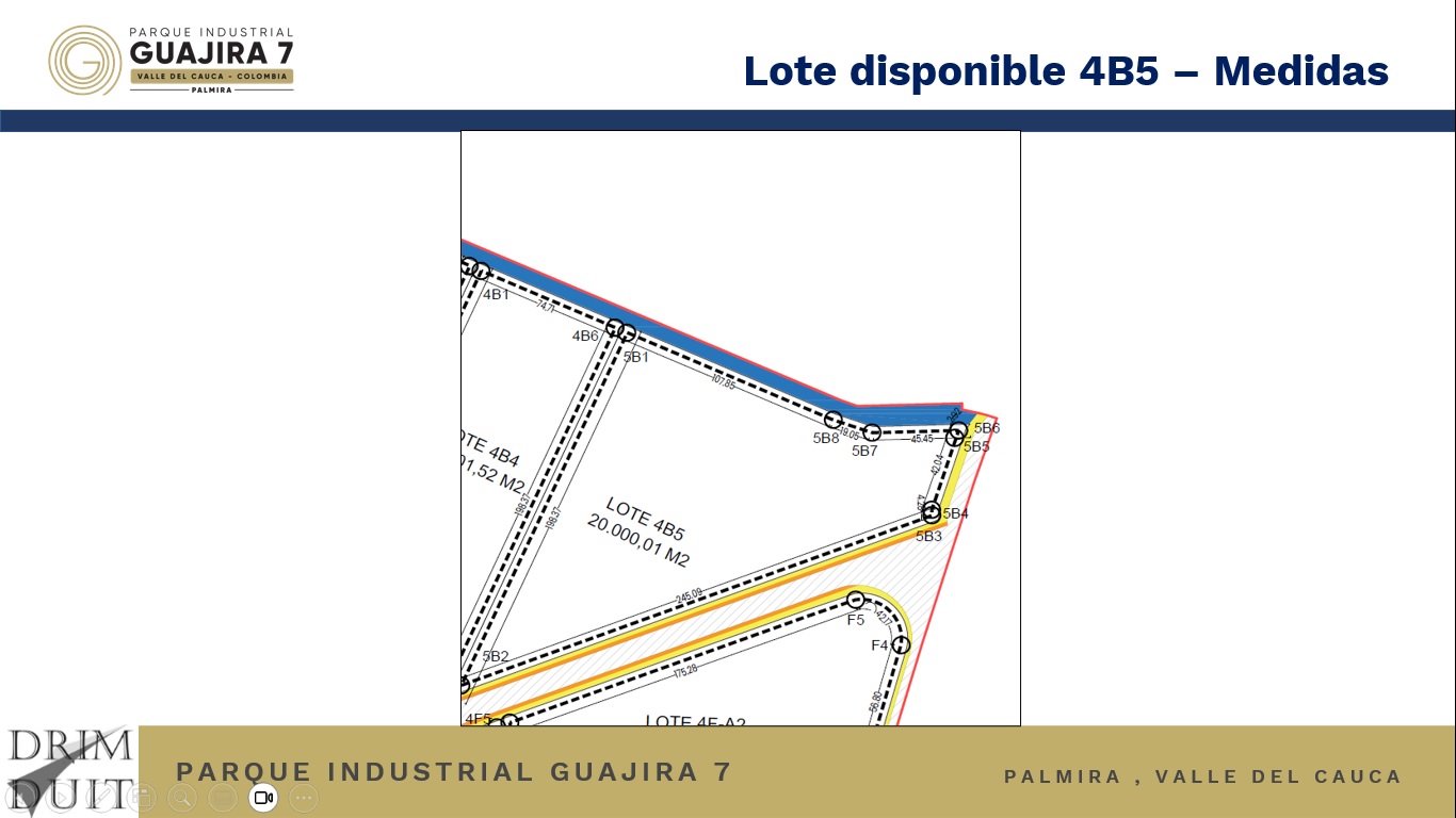 Medidas del Lote