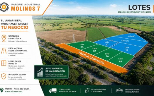 Lote Industrial de 14.788 m² en Venta en Molinos 7